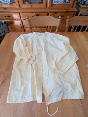Light Yellow Button-Front Overshirt And Pants